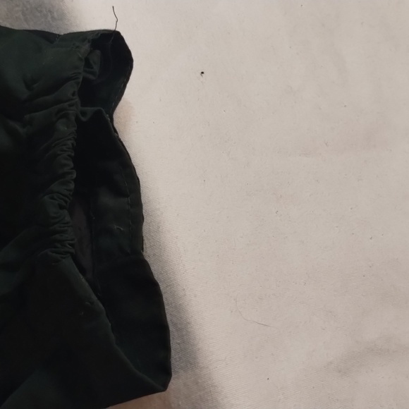 Men's Jacket made by Cobra Size:L  Color: Dark Green, Concealed Hood, pockets - Picture 6 of 13